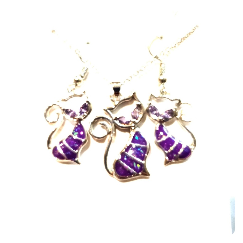 Women's necklace & earring set